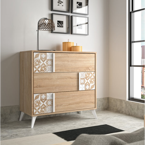 Dakota Fields Chloe 3 Drawer Dresser Wayfair Canada